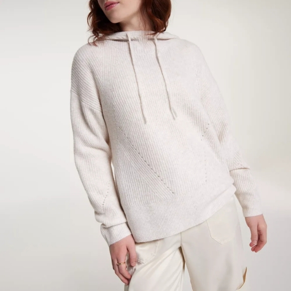 Calia Sweater Hoodie Knit Size XL Womens Oversized Soft Cozy Winter Athleisure - Picture 12 of 13